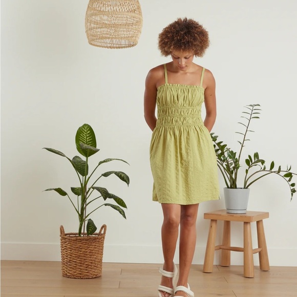 Known Supply • Matcha Bayside Dress Organic Cotton - Picture 3 of 13